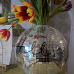 Disco Ball Vase