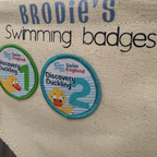 Swimming Badge Holder