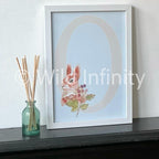 Squirrel Watercolour Nursery Print