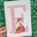 Fox Watercolour Nursery Prints