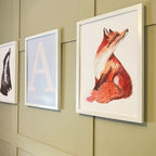 Fox Watercolour Nursery Prints