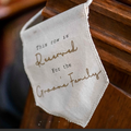 Reserved For the Grooms Family - Wedding Sign